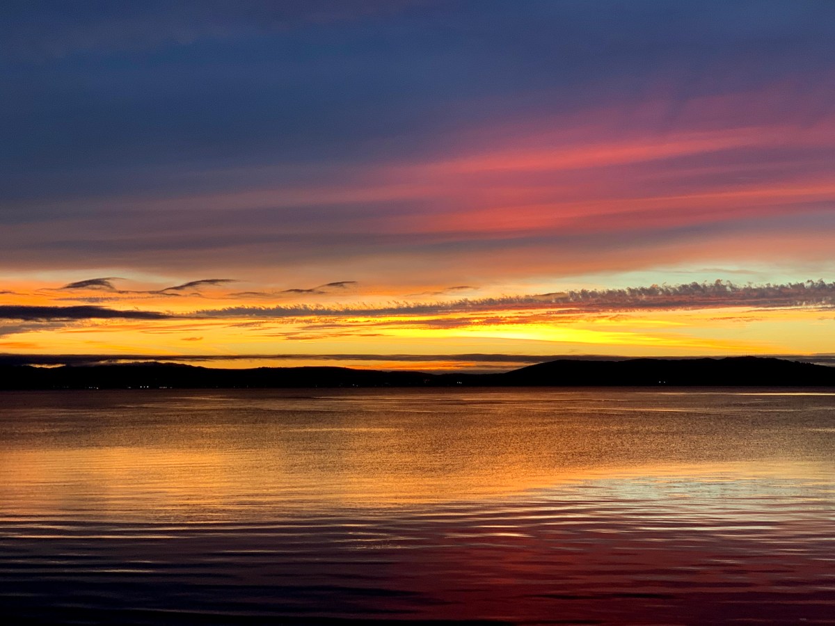 Blessings – 12/12/20:  Grand finale of the day – Beautiful sunset by the Master&nbsp;Painter